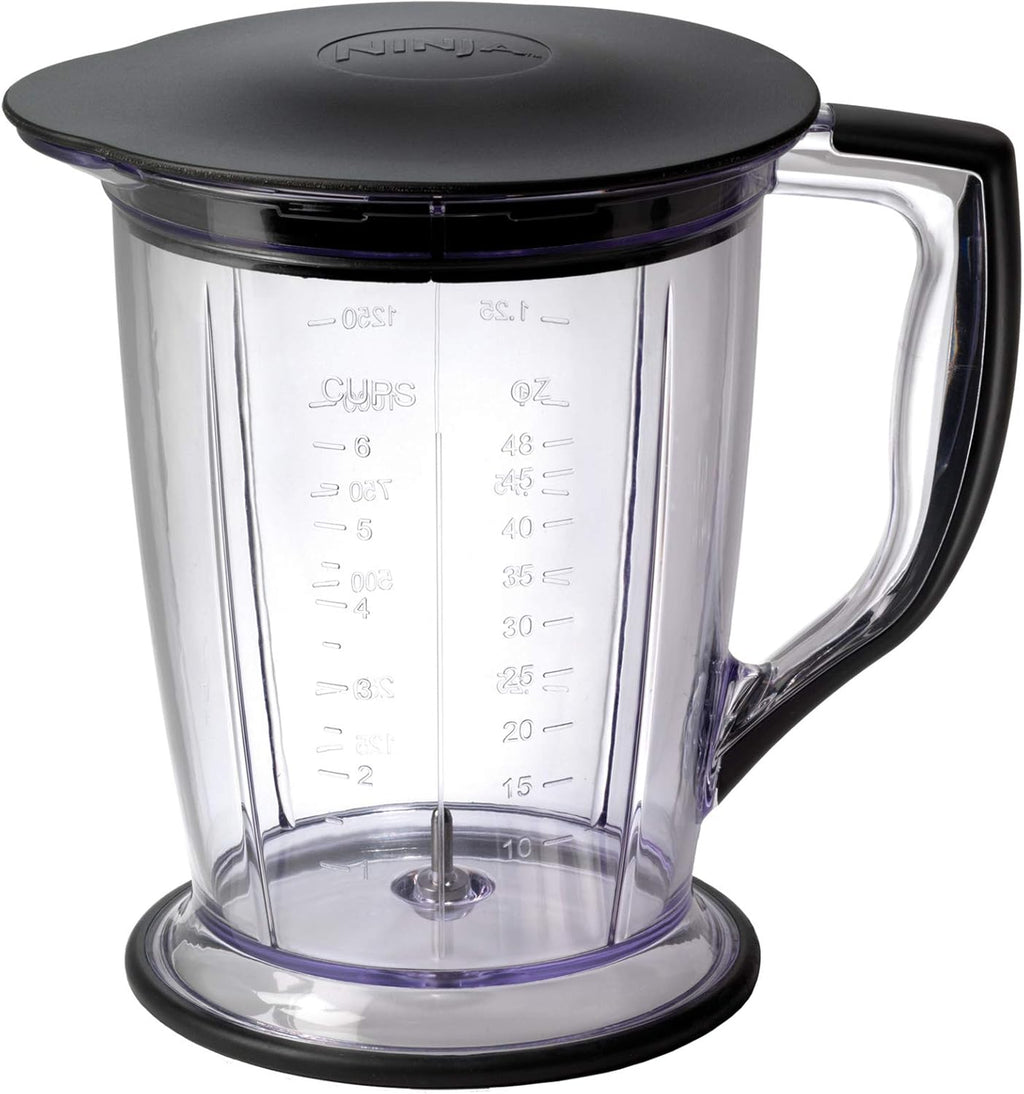 Ninja QB1004 Blender - 450-Watt Food Processor with 48oz Pitcher & 16oz Chopper Bowl | Black