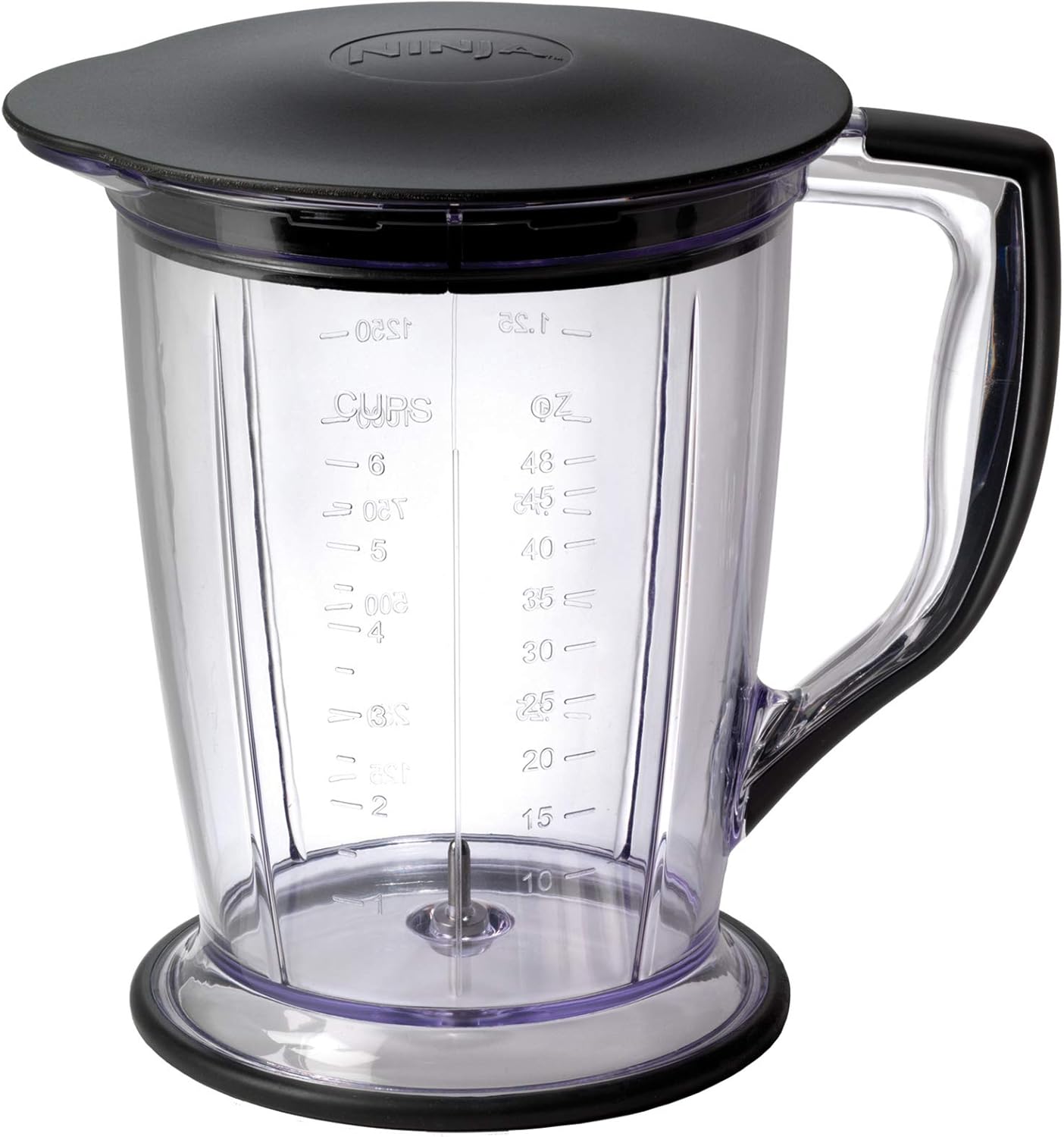 Ninja QB1004 Blender - 450-Watt Food Processor with 48oz Pitcher & 16oz Chopper Bowl | Black