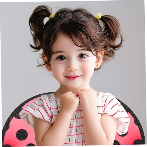 Abaodam Foldable Ladybug Wings - Portable Red Cosplay Costume Prop for Kids & Girls