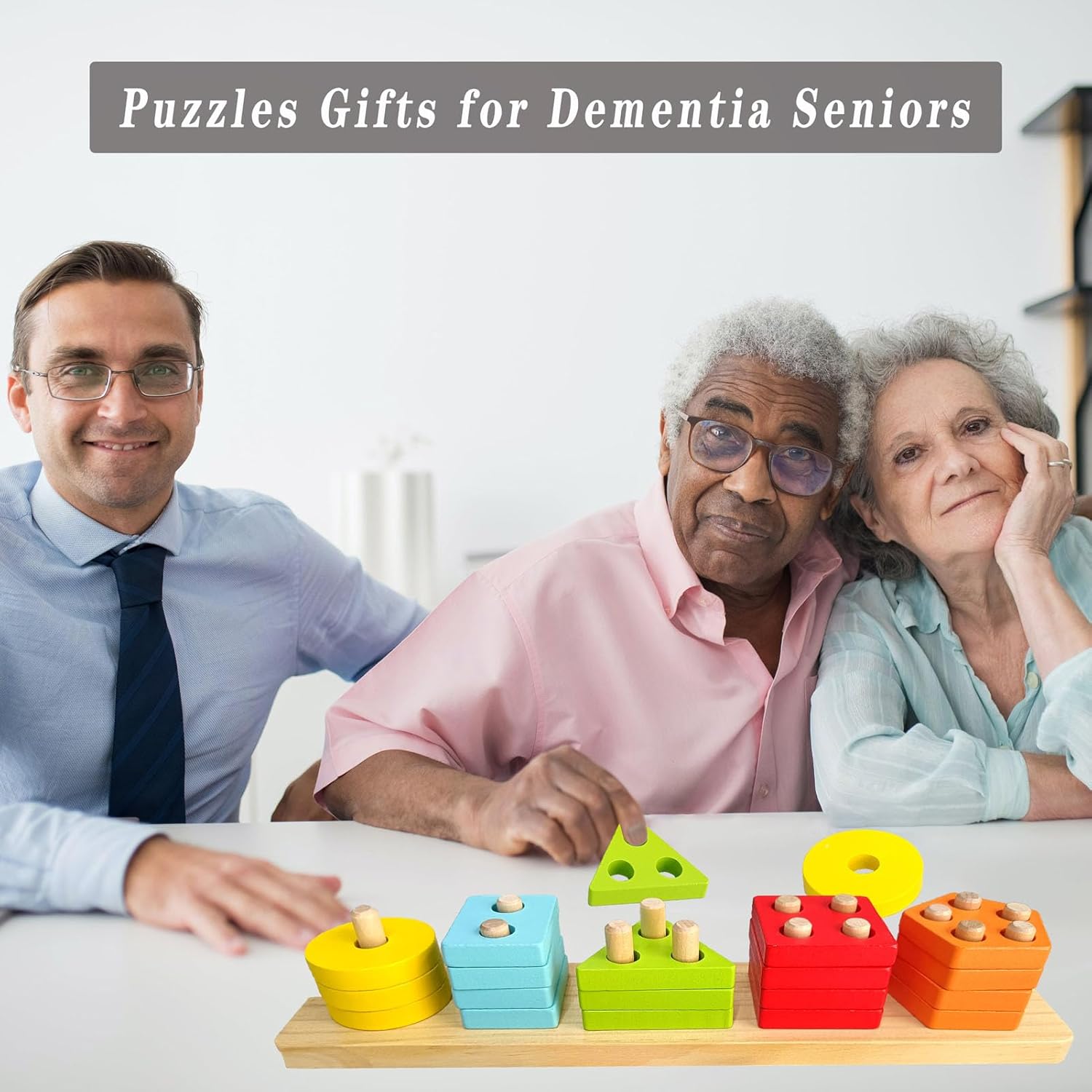 Regine Switzerland | Geometric Cognitive Activities for Seniors - Wooden Puzzles & Games for Alzheimer's