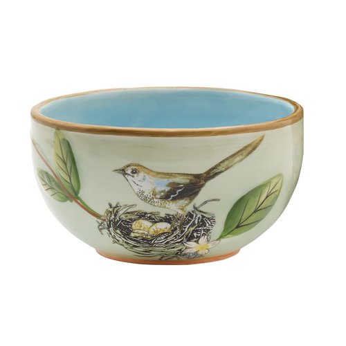 Fitz & Floyd Fitz and Floyd Toulouse Small Fruit Bowls, Set of 4, 5-Inch, Green
