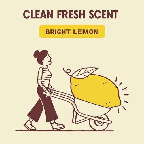 Aunt Fannie's Granite and Stone Cleaner, Plant Based Daily Countertop Spray for Granite, Stone, Marble, Soapstone, Quartz, Slate, Laminate, and other Sealed Surfaces, Bright Lemon Scent, Pack of 1
