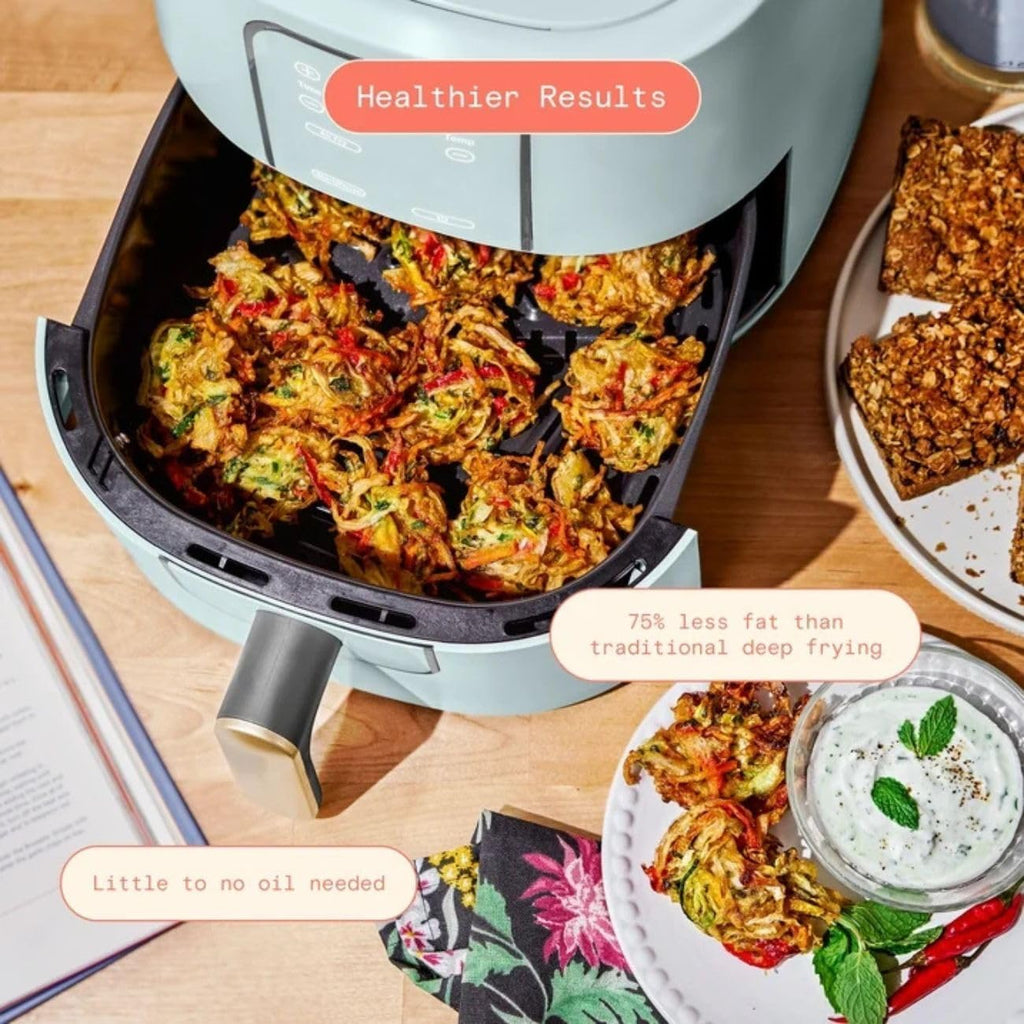TurboCrisp 6-Quart Digital Air Fryer | 4 Cooking Presets, Non-Stick & Dishwasher Safe, 1750 Watt