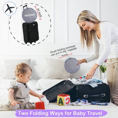Crib Tents to Keep Toddler from Climbing Out Baby Safety Crib Tent Falls and Mosquito Bites Prevention Portable Baby Tents for Cribs Sturdy & Stylish Infant Bed Net