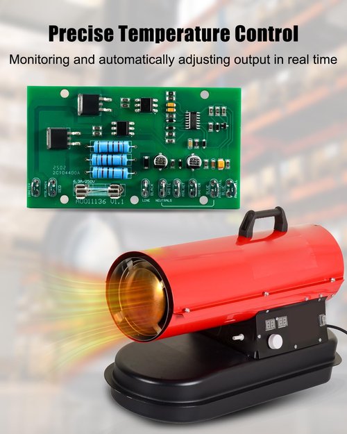 104040-01 104040-02 Ignition Control Circuit Board Compatible with Desa Reddy Master Portable Kerosene and Diesel Heaters Replace 104040 104040X 104040W