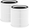 WOCASE 2 Packs AC400 Air Purifiers Replacement Filter Compatible with Purivortex AC400 Air Purifier, High Efficiency AC400 H13 True Replacement Filter