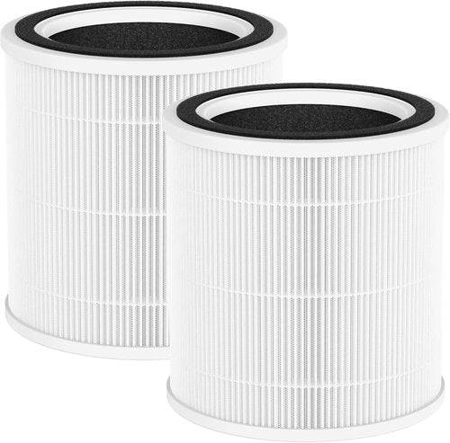 WOCASE 2 Packs AC400 Air Purifiers Replacement Filter Compatible with Purivortex AC400 Air Purifier, High Efficiency AC400 H13 True Replacement Filter