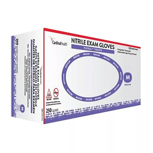 Cardinal Health™ Flexal Touch Nitrile Exam Gloves Blue, Large, Box of 250