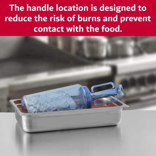 Chef Master Large Food Chiller, 155.5 Oz Plastic Cold Paddle for Cooling Hot Soups, Stews & Other Hot Liquids in Kitchen, Diner & Restaurants, Chilling Utensil for Soups in Caterings, Parties-90252