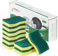 Heavy Duty Scrub Sponge - 9 Pack Tough Cleaning Tool for Grills, Stovetops & Pots | Durable Dual-Sided Design