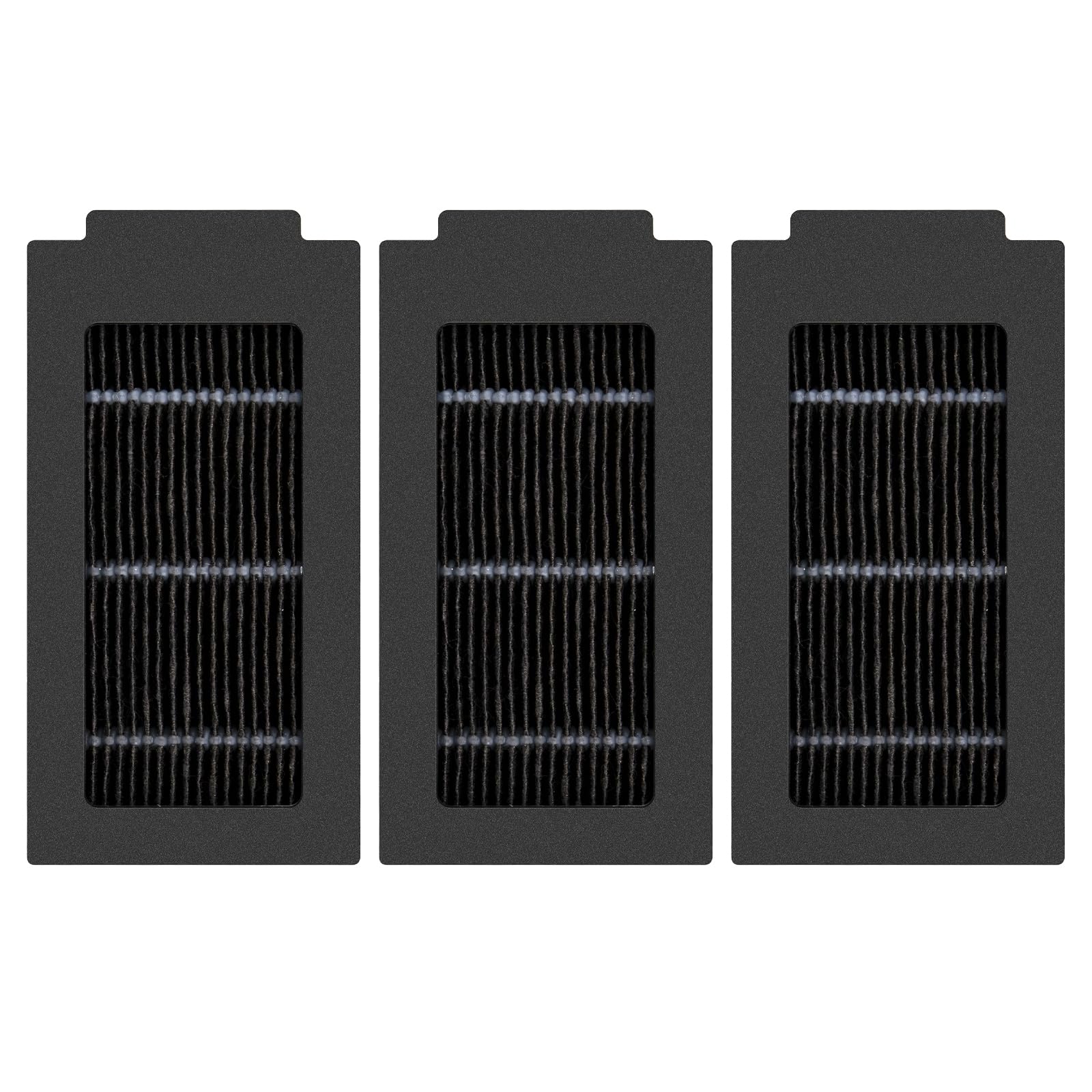(3 Pack) T50 Pro Omni Replacement HEPA Filters for ECOVACS DEEBOT T50 Omni/ T50 Pro Omni/ T30C Omni/ T50 Pro Robot Vacuum, Accessories Kit, Vacuum Filter, Upright Filter, Canister Filter