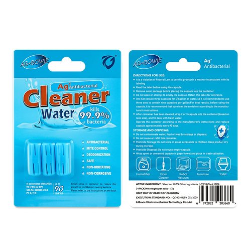 Agbowie Humidifier Cleaner, 3 Pack Humidifier Cleaning Fish for Universal Humidifiers Tanks 90 Days, Purifies Water & Prevent Hard Water Build-Up, Reduce White Dust and Odors