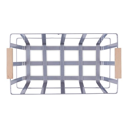 DII Urban Metal Basket Contemporary Storage Container, Galvanized, Basket Set, 3 Piece