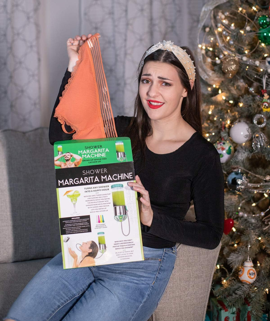 Seymour Butz Prank Gift Box - Empty Joke Box for Shower Margarita Machine | Fun Gag Gift Idea