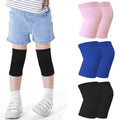 Kids Knee Support Sport Junior Breathable Kids Knee Support Sleeve for Girls and Boys Elasticity Childs Knee Brace for Football Cycling Dance Yoga Tennis Running Climbing (Black)