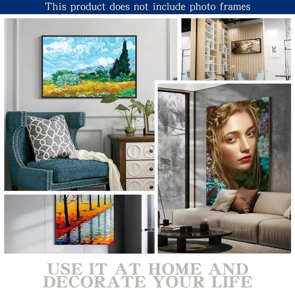 Skiennix Custom Personalized Photo Poster Print - Unique Wall Art for Home Decor - 16x16 Inches