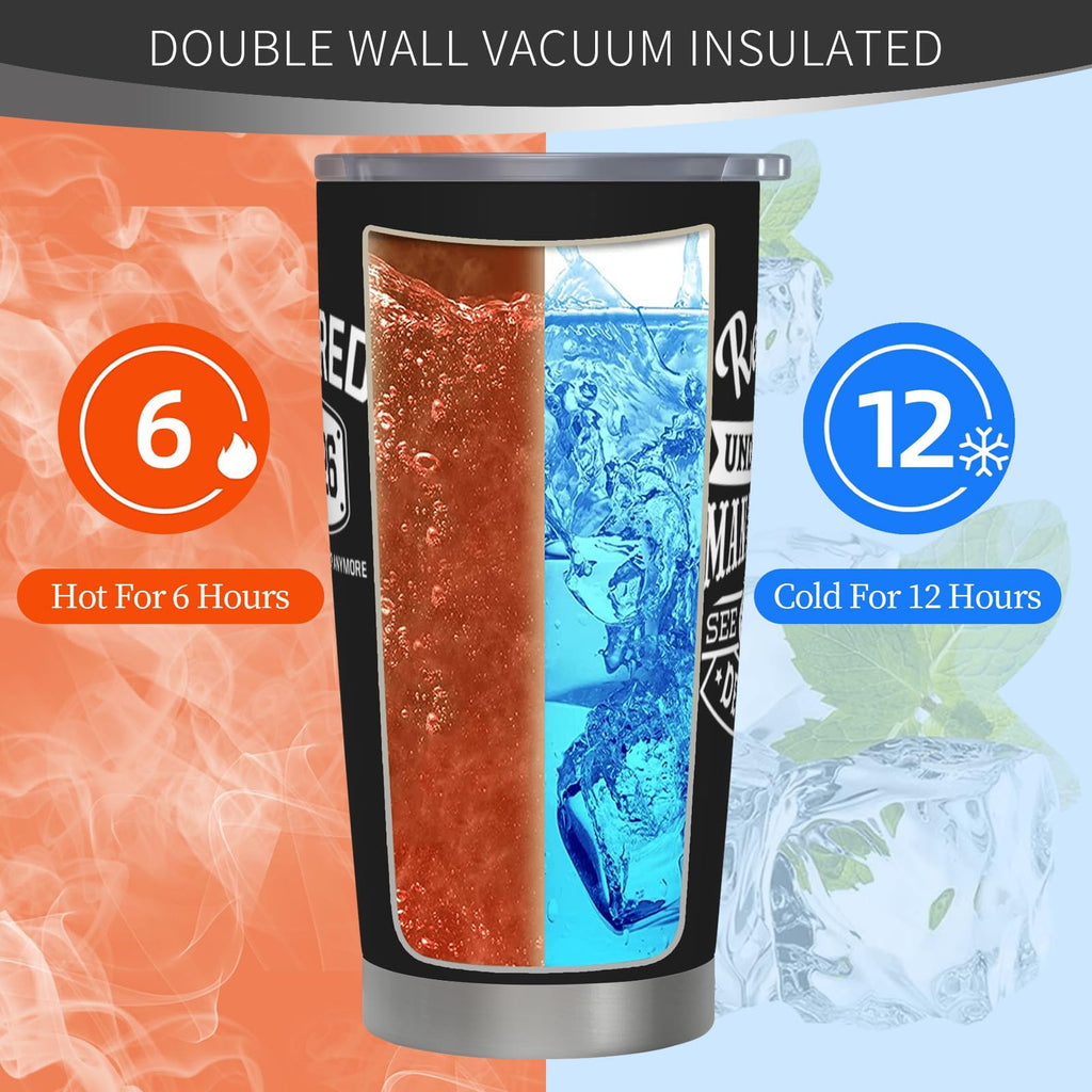NVFCC Retirement Gifts For Men 2026, Funny Retirement Gifts, Retired Gifts For Men, Best Retirement Gift Ideas, Retirement Gifts For Men Coworkers 20 oz Stainless Steel Tumbler
