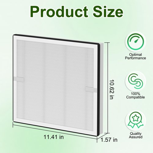 Sinnya Europa Air Filter Replacement Compatible with Afloia Europa Air Purifiers, 3-in-1 True H13 Replacement Filter