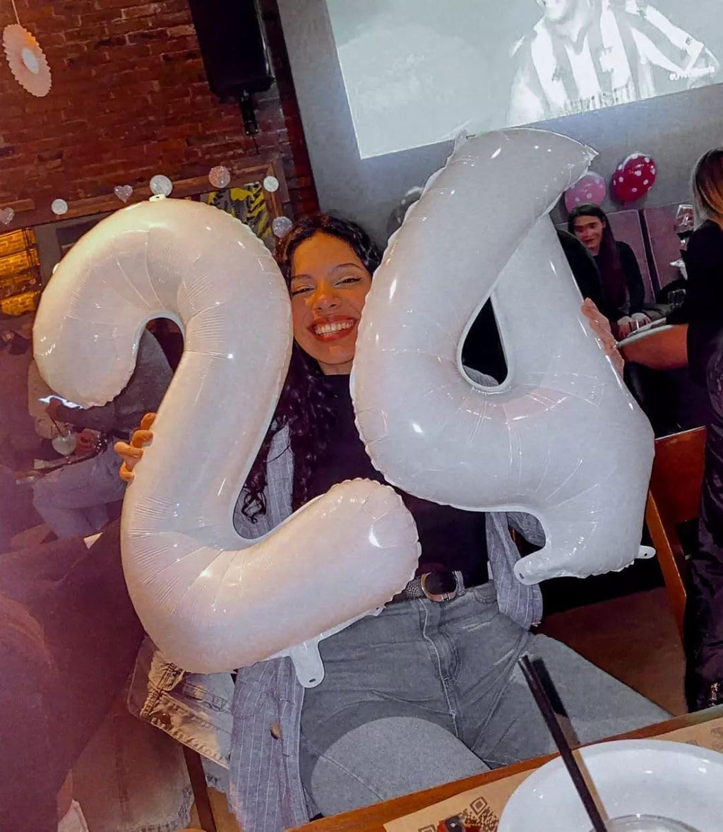 Number 4 Balloon by [Brand Name] - 40 Inch Giant Foil Balloon for 4th Birthday Party Decorations