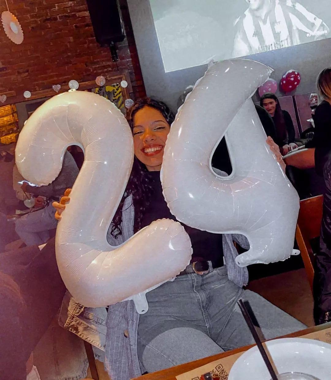 Number 4 Balloon by [Brand Name] - 40 Inch Giant Foil Balloon for 4th Birthday Party Decorations