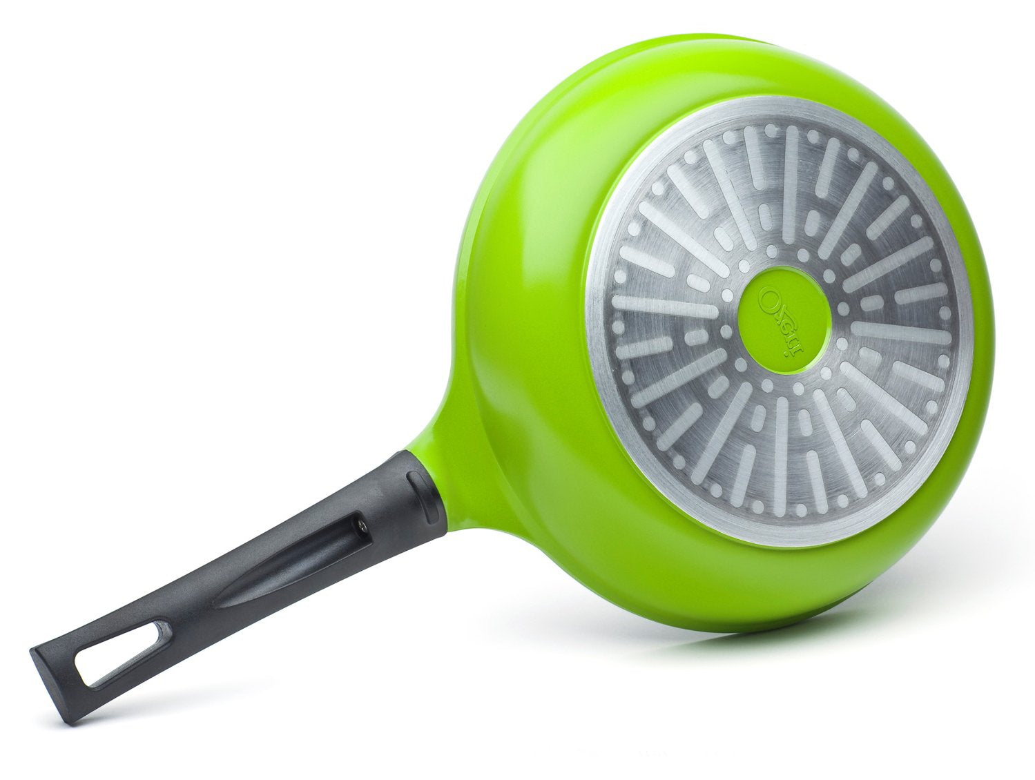 12" Green Ceramic Frying Pan by Ozeri, with Smooth Ceramic Non-Stick Coating (100% PTFE and PFAS Free)