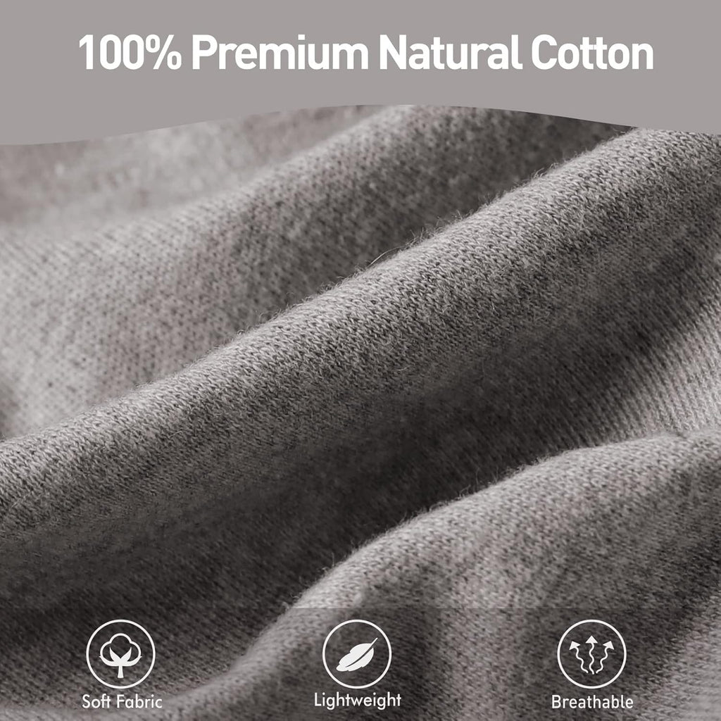 Skiennix Organic Baby Swaddle Sleep Sacks - 2-Pack Adjustable Cotton Wraps for Newborns (0-3 Months)