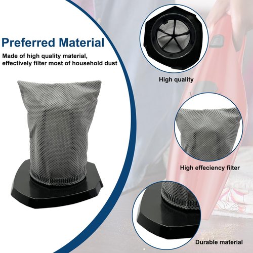 5 Pack HEPA Filter Compatible with Dirt Devil Simplistik Plus SD20000RED & Simplistik SD22010 Stick Vacuums, Fits Part# AD40113