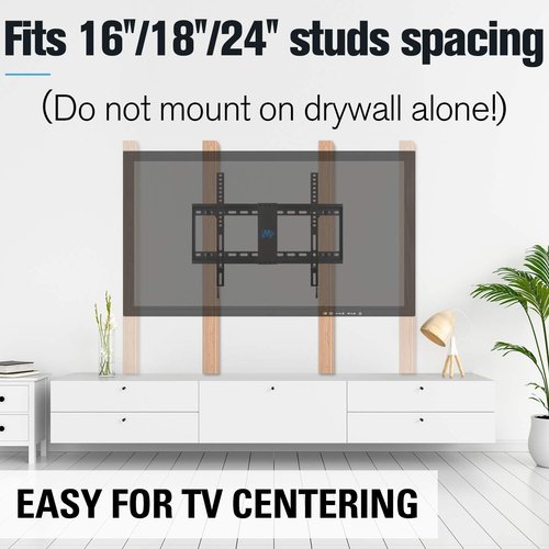 Mounting Dream TV Bracket for Most 42-84 in TV Wall Mountsch TVs with MAX VESA 600X400mm, Supports up to 24" Studs, MD2617-24K Full Motion TV Mount Holds 100lbs, MD2268-LK Tilt Mount Holds 132lbs