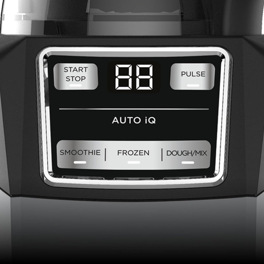 Ninja Blender - Compact Kitchen System with 1200W Power | 3 Functions for Smoothies, Dough & Frozen Drinks - Grey