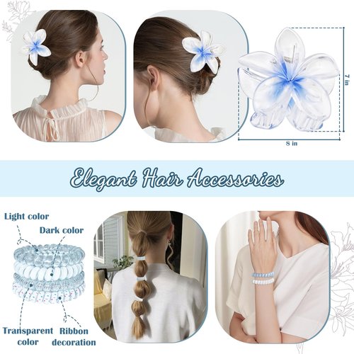 Happy Birthday Gifts for Teen Girls, Unique Gift Baskets for Women, Her, Self Care Thank You Get Well Valentines Day Present Set, 14pcs Cute Teenage Box for Friend Mom Sister Coworker (Blue)