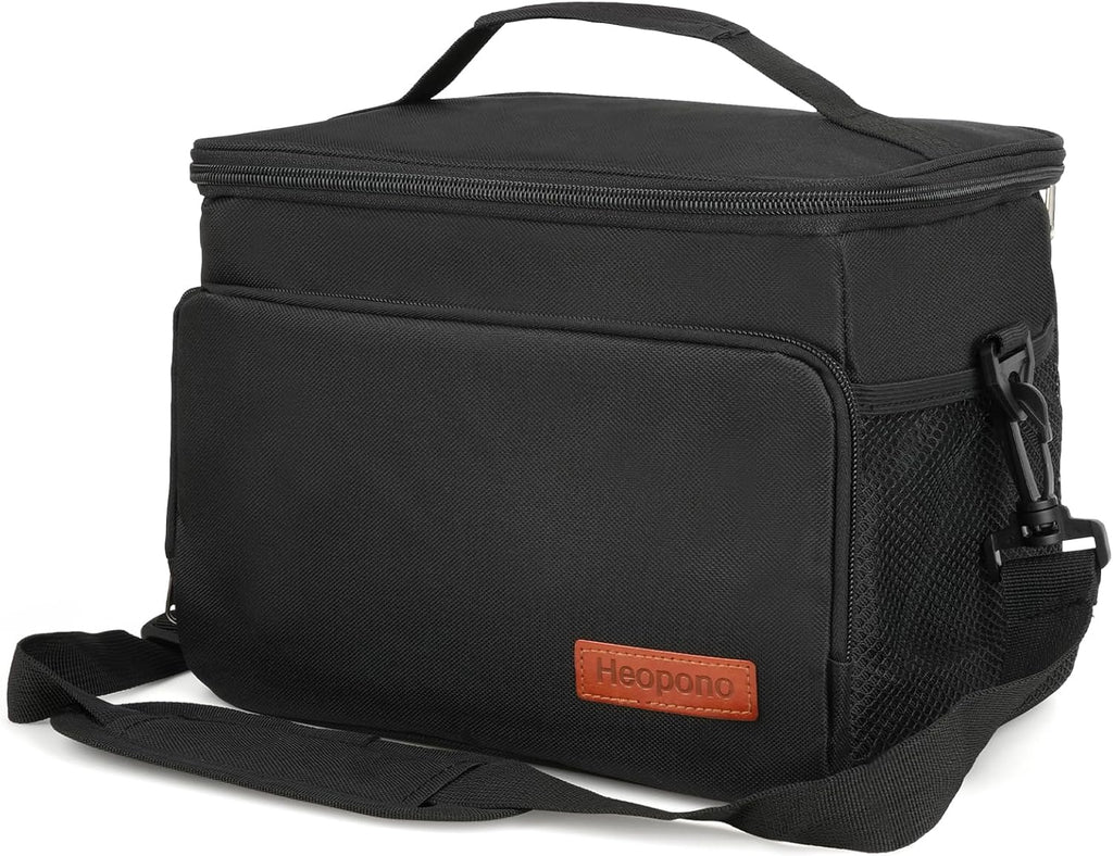 Skiennix Insulated Lunch Box - Leakproof Cooler Bag with Multi Pockets & Adjustable Strap | Perfect for Work, Beach & Picnic