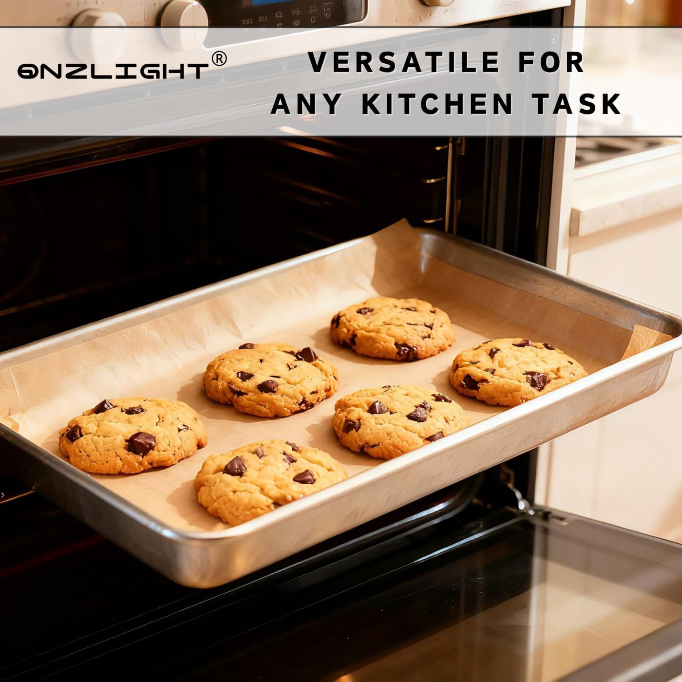 Unbleached Parchment Paper by [Brand Name] - 200 Pre-Cut Non-Stick Baking Sheets | Heat Resistant Up to 446°F (8 x 12 Inch)
