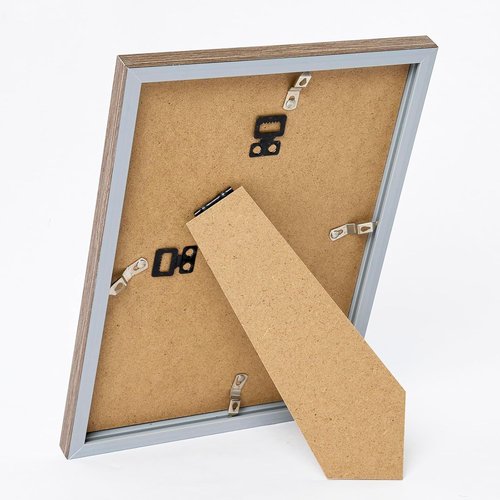 JCJMY Rustic Brown 9x12 Picture Frame - Versatile Wall Hanging for Horizontal or Vertical Display