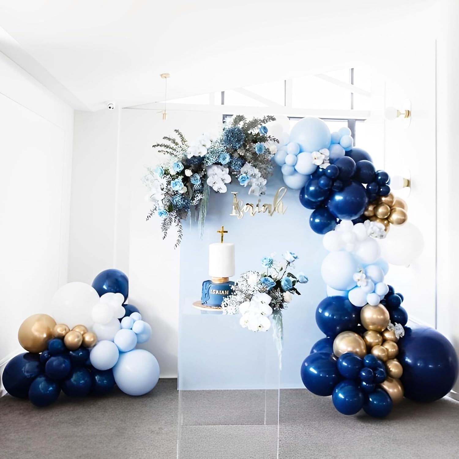 Voircoloria Navy Blue Balloons - 12-Inch Dark Blue Latex Party Balloons | 66-Pack for Celebrations