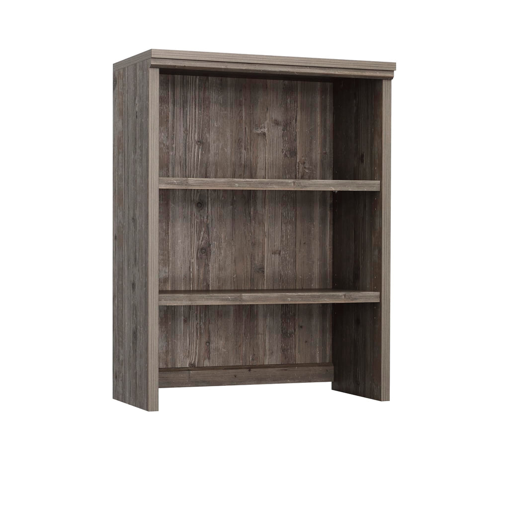 Sauder Aspen Post Commercial Office Hutch, in a Pebble Pine Finish