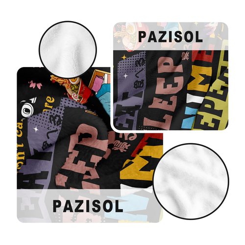PAZISOL Anime Gifts for Men Women, Gifts for Animes Fans, Unique Anime Gift for Girls Boys, Cool Animes Lover Birthday Presents 60"X50" Throw Blanket