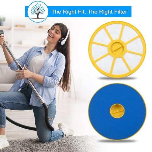 DC14/ DC15 Filter Set For Dyson DC15, DC14 Animal, All Floors, Complete, Full Kit, HEPA Filter Replacement, Part 905401-01, 923480-01