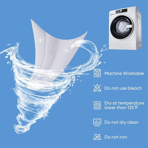 Hanherry Waterproof Mattress Protector - Queen Size Cooling Cover with 3D Air Fabric | Soft & Breathable