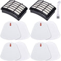 Shark HEPA & Foam Filters - 2 HEPA + 4 Foam & Felt Filters for CU510/CU512 Lift-Away XL Vacuum