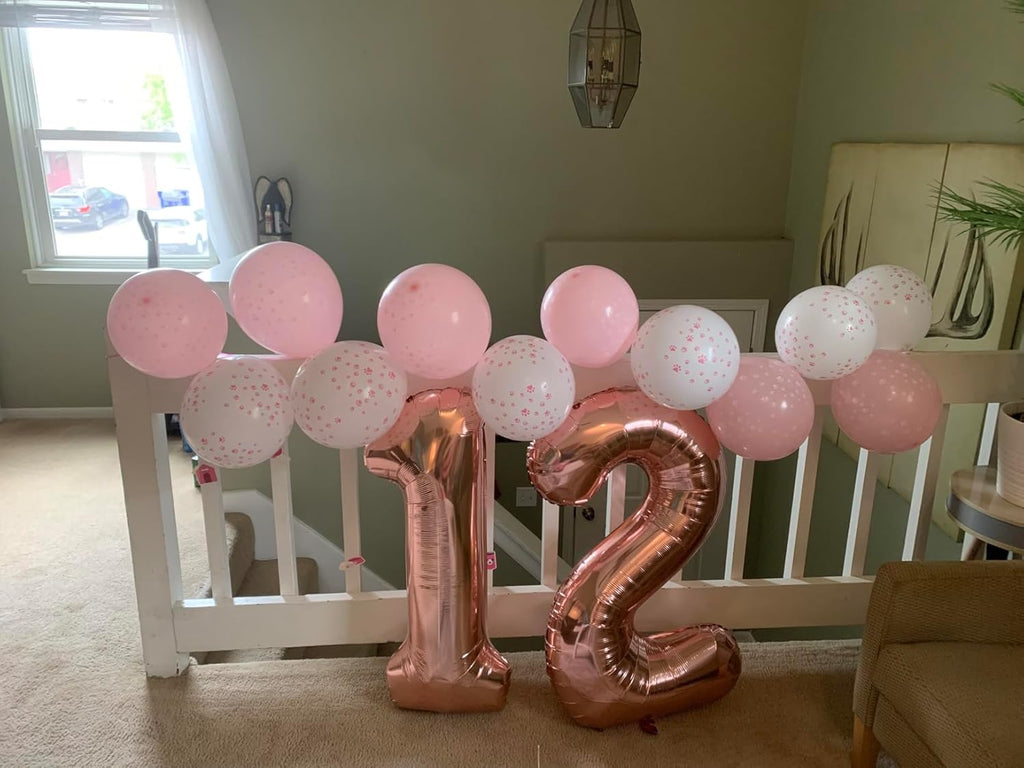 Rose Gold 40-Inch Number 11 Balloon - Perfect Birthday Decoration for Girls, Boys & Celebrations