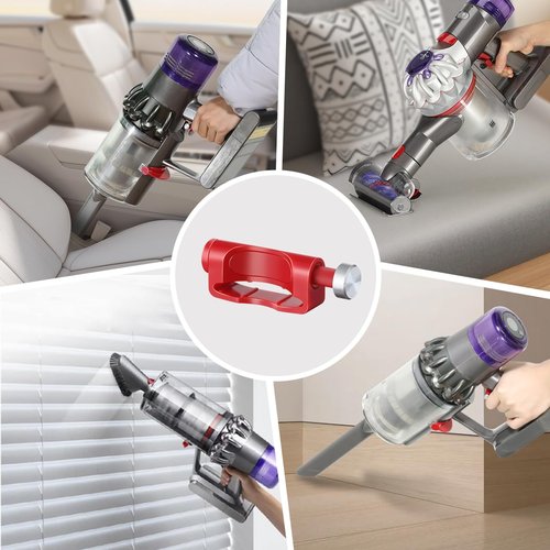 LANMU Trigger Lock Compatible with Dyson V15 V11 V10 V8 V7 V6 Absolute Motorhead Vacuum Cleaner, One-Press Switch for Easy Operation, Finger Pain Relief, Great for Long Cleaning Sessions