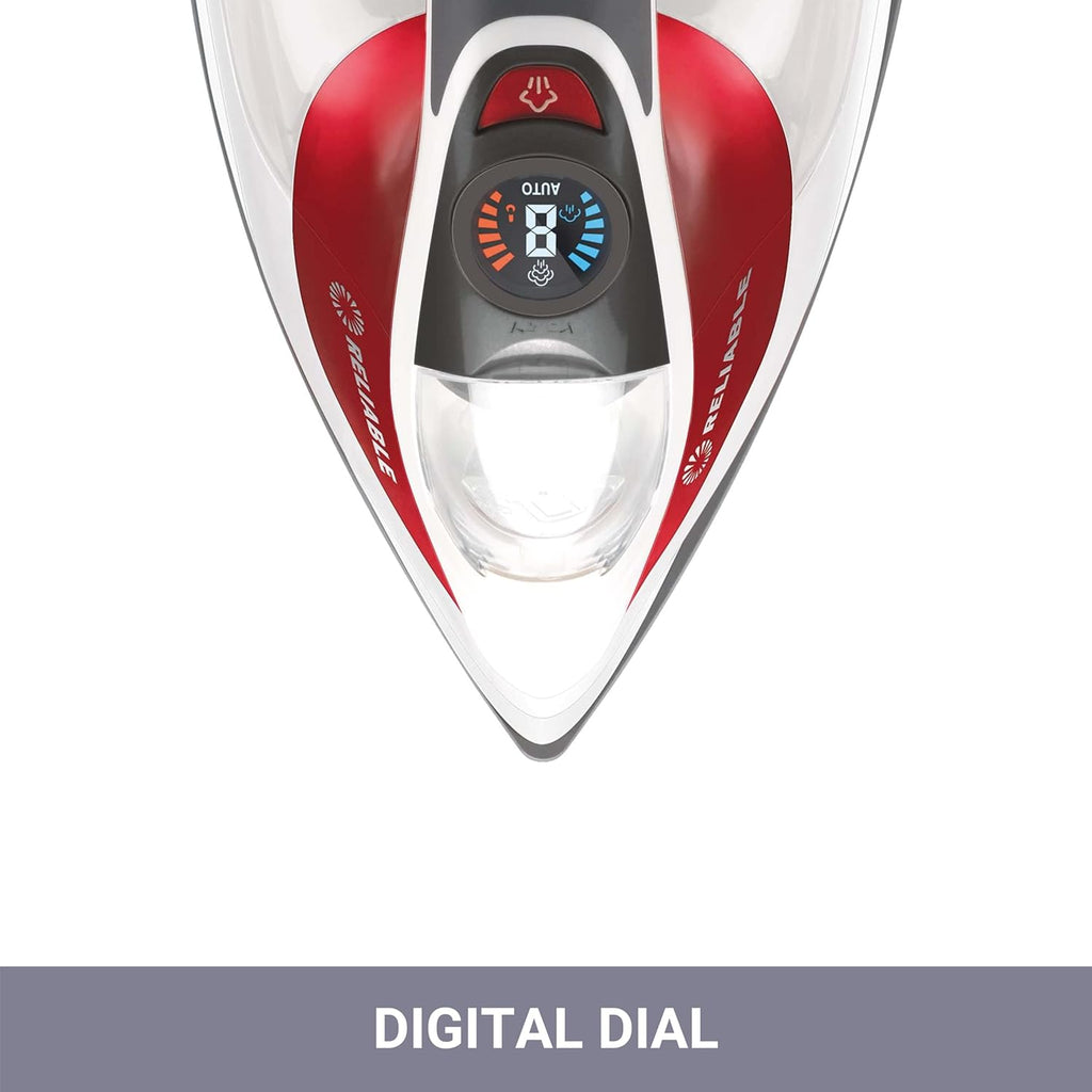 Reliable Velocity 270IR Steam Iron - Compact Vapor Generator with Sensor Technology & 8 Heat Settings