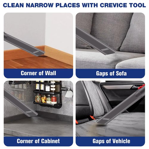 Sealegend Crevice Tool Attachment Extenion Hose Compatible with Dyson Gen 5 Gen5 V15 V12 V11 V10 V8 V7 Vacuum Cleaner Accessories Replacement Parts
