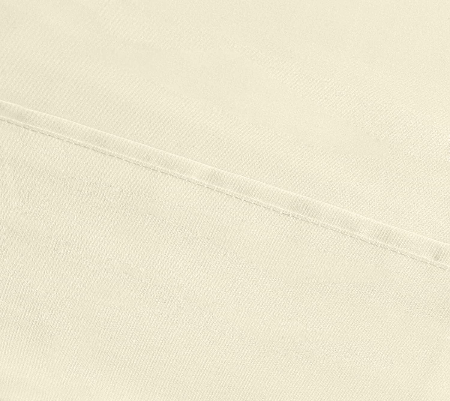 Utopia Bedding Queen Pillowcases - Soft Brushed Microfiber - 4 Pack, Ivory, 20 x 30 Inches
