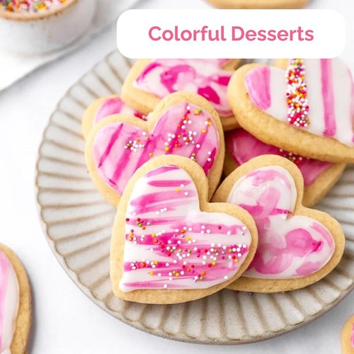 Color Kitchen | Vibrant 6-Pack Food Coloring - Plant-Based, Gluten-Free, Vegan, Non-GMO