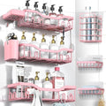 NESOMI Shower Caddy - Rustproof Stainless Steel Organizer with Large Capacity | 8-Pack No-Drill Storage Solutions