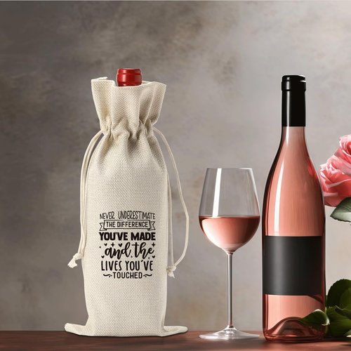 Funny Retirement Gifts for Woman Men Retirement Wine Gifts Bag Happy Retirement Party Decorations Retired Gifts Leaving Gifts for Coworker Nurse Teacher Boss Mother Father