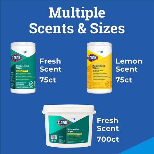 CloroxPro Clorox Disinfecting Wipes, Fresh Scent, 700 Count