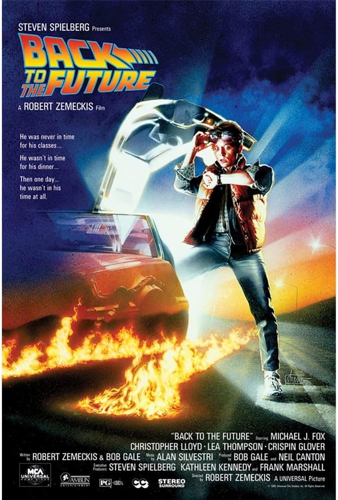 Back To The Future Movie Poster - Classic Design | Size: 24" x 36"