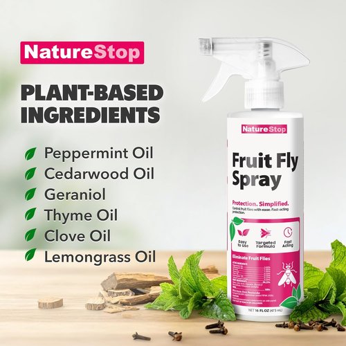 Fruit Fly Spray - Fast-Acting Killer for Kitchens | 16 oz (475mL) by [Brand Name]